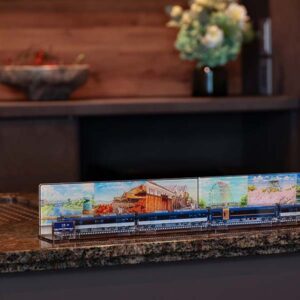 【水彩画台座】京阪本線(大阪~京都)