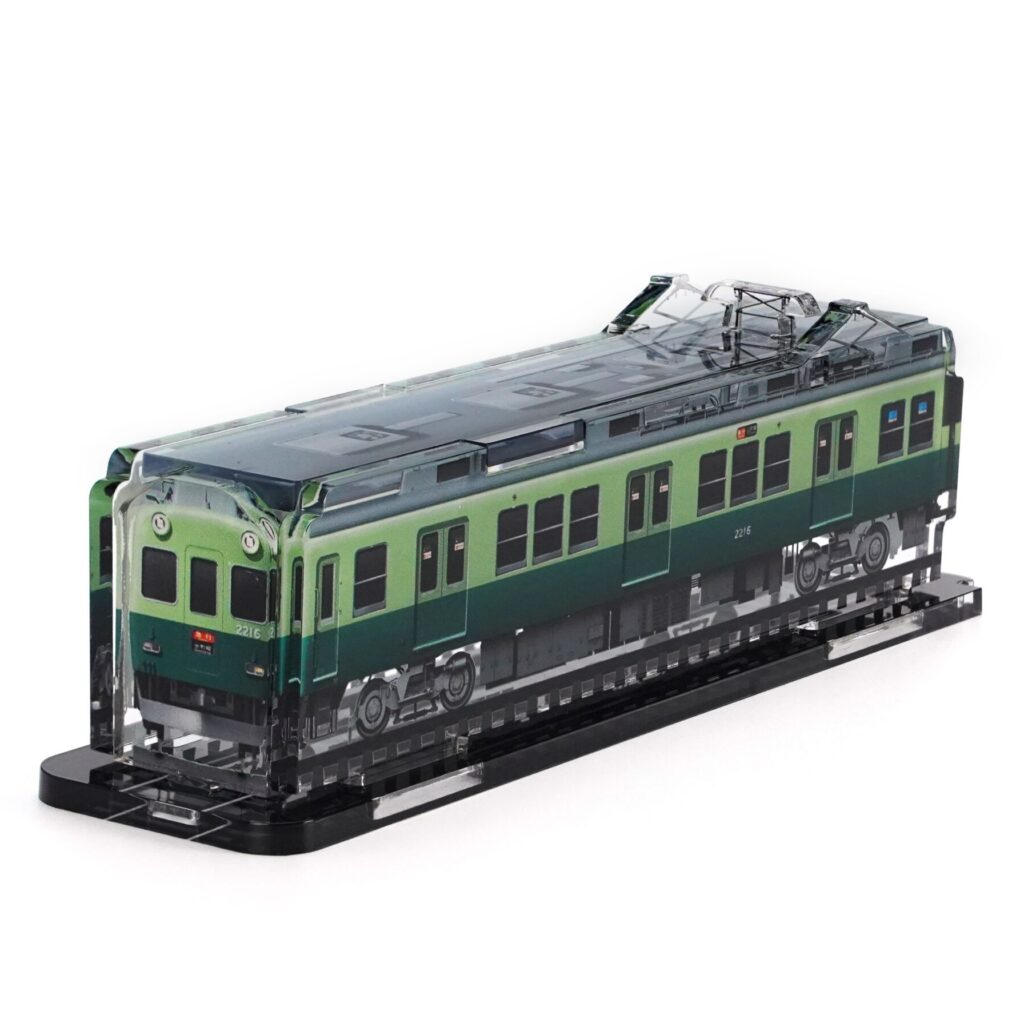 アダチ製作所　参急デ2200形とク3100形電車のバラキット2両セット 3Dアクデン】京阪2200系リバイバル塗装（先頭車両） | 3Dアクデン