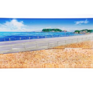 【3Dアクデン】江ノ電・台座　湘南の海「江ノ島」（300形2両用）